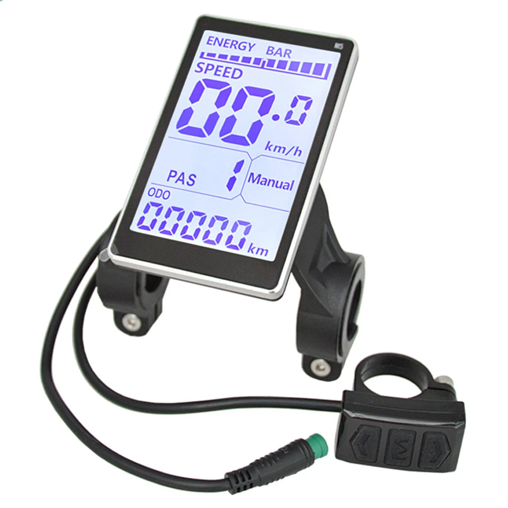 E Scooter M5 Panel 24-48V Electric Bike LCD Display Meter Electric Scooter Panel Screen for Mountain Electric Bike Parts