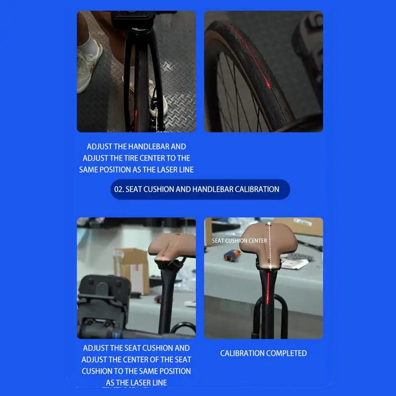 Handlebar Calibrator For Bike Bike Calibrator Bike Tool Precise Measurement Tool Aligning Indicator With Charging Port